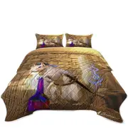 Cute Fantasy Art Snowspeed the Squirrel Coverlet