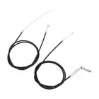 Throttle Clutch Cable Kit PVC Steel High Tenacity For 49cc 66cc 80cc Motorized B