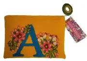 NWT Jenny Krauss Sundance “A” Initial Sweet Nothings Pouch ($40)