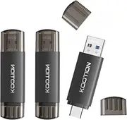 KOOTION 3 x 64GB USB C Flash Drive