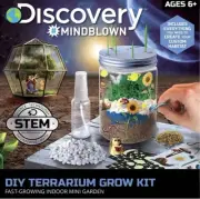 DISCOVERY #MINDBLOWN DIY TERRARIUM GROW KIT FAST-GROWING INDOOR MINI GARDEN
