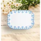 Two's Company Hydrangea Melamine Platter - Melamine