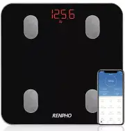 RENPHO Bluetooth Smart Body Fat Scale With iOS And Android App Digital Bathroom
