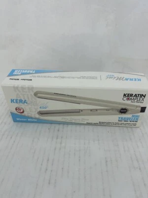 Keratin Complex Kera Mini Iron White (titanium) UK PLUG