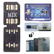 Turbo unlock Chip Sim Card Heicard For Apple iPhone 12/11/XR/8/8 Plus/7/6S/5 Lot