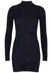Day Birger ET Mikkelsen Janet Metallic Ribbed-knit top - Black - XS (UK6 / XS) XS (UK6 / XS)
