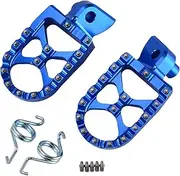 CNC Foot Peg Rest Footrest Fits, for YAMAHA, YZ65 85 125 250 YZF250 450 YZ250F YZ450F YZ125X YZ250FX WR250F WR450F 2002-2019 Motorcycle Rider Pegs
