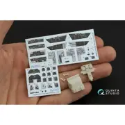 1/48 F/A-18D Late Coloured Interior on Decal Paper w/resin for Kinetic kits