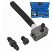 Brake Line Flaring Tool Automotive Brake Line Double Flaring Tool 4.75Mm F Flaring Tool Brake Tube Reamer Black