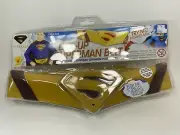 Lite-Up SuperMan Belt Child Size Costume Cosplay Man Of Steel Yellow Vintage Toy
