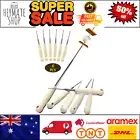Atigrado 6pk 32in Marshmallow Roasting Sticks, Extendable Campfire Skewers Set