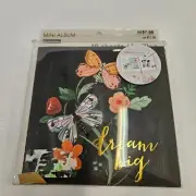 Recollections Mini Album Book 40 Cardstock Sheets New Rainbow w/ original pack
