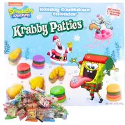 Frankford SpongeBob SquarePants Advent Calendar-24 Days of Krabby Patty Treat