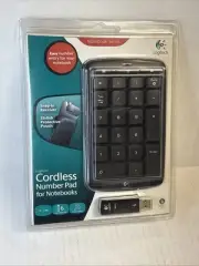 Logitech Cordless Number Pad 920000217 Wireless Keyboard - for Notebooks NEW