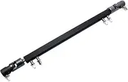 Double Kick Drum Pedal Drive Shaft Steel Bass Drum Pedal Linkage Connector Arm,Black Easy Install Easy to Use