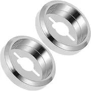 Milisten 2pcs Kitchen Cooktop Knob Base Gas Stove Replacement Part for Easy Installation Smooth for Gas Stoves Grills