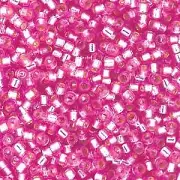 Silver-Lined Duracoat Pink Parfait Miyuki Delica Beads 11/0 (DB2153-TB)