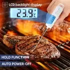 Liquid LCD Digital Meat Thermometers Electronic Food Thermometer with Probe