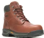 WOLVERINE HARRISON LACE-UP 6" BROWN WORK BOOT MEN'S SALE!