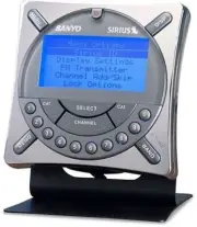 Sanyo SiriusXM CRSR-10 Satellite Radio package Includes tuner, car kit, & home