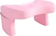 Perfk Reading Pillow Working Bench Pad Antislip Soft Breathable Lap Desktop Cushion Lazy Reading Cushion for Gaming Working in Bed, Pink
