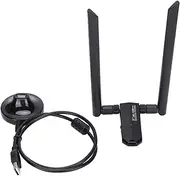 1200Mbps USB WiFi Adapter for Desktop PC, Dual Band Wireless Network Card, Long Range WiFi Dongle for PC Laptop