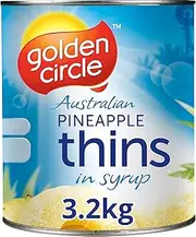 Golden Circle Pineapple Thins in Syrup Tropical Canned Australian Pineapple Tinned Fruit Canned Fruit 3.2kg