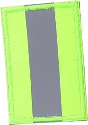 DECORNIJIA Reflective Armband Patch Self Adhesive Nylon Cloth Tape for High Visibility Safety Backpacks Clothing and Dog Gear User Friendly Hook and Loop Design
