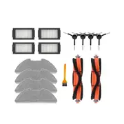 15pcs Main Side Brush Filter Mop Cloth For Robot Vacuum-mop Pro / 2 Pro / Mjsts1 Vacuum Cleaner Par