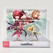 Nintendo Super Smash Bros Pyra & Mythra Amiibo 2 Pack Character Figure