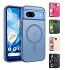 For Google Pixel 8a 7 9a Pro XL Case Magsafe Magnetic Shockproof Matte Cover