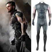 Wolverine James Logan Printed Jumpsuit Bodysuit Costume Cosplay Halloween