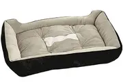Dog Bed Super Soft Pet Sofa Cats Bed, Non Slip Bottom Dog Cuddler Bed,Self Warming and Breathable Pet Bed for Dogs and Cats (Size : 60x45cm)
