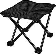 KICHOUSE Folding Fishing Chair Lightweight Outdoor Beach Chair with Carry Bag Portable Design for Camping BBQ and Fishing Activities