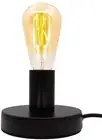 Industrial Table Lamp Base E26/E27 Ceramic Base Holder, Vintage Small Desk La...