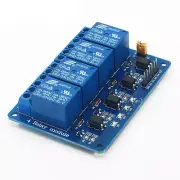 5V Four 4 Channel Relay Module With optocoupler For PIC AVR DSP ARM Arduino 8051