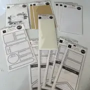 Scrapbooking WeR Memory Keepers Typecast Label/stickers *lot Of 13* NEW