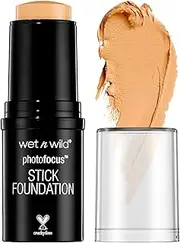 [Wet n Wild] Photo Focus Matte Foundation Stick Makeup, Buff Beige | Vegan & Cruelty-Free