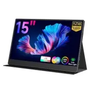Portable Monitor for Laptop 1080P FHD 15 15-Inch 15inch 1080p/IPS/100%sRGB