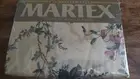 Martex Tremont Fitted Sheet Cream Floral Pink Percale