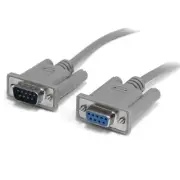 Startech Serial Null Modem Cable - 1 X Db-9 Female - 1 X Db-9 Male - 10ft