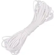 Flat Elastic Band Stretch Strap Cord Roll Sewing & Crafting White 1/4" 21 Yards