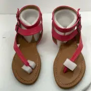 Journee Collection Kyle Sandals, Pink Women Size 8.5 Item#133