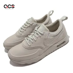 Nike 休閒鞋 Wmns Air Max Thea Pinnacle 女鞋 奶茶 氣墊 緩震 皮革 839611-001