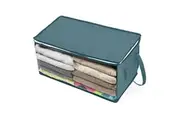 Portable Clothes Blanket Quilt Storage Bag Box Large Foldable Home Organisation