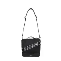 在飛比找蝦皮商城優惠-Supreme Logo Shoulder Bag Blac