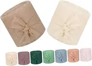 HEATSHAKING 9 Rolls Wide Frayed Chiffon Ribbon for DIY Craft Wedding Invitations Bouquets and Present Wrapping Each Vibrant Colors for Home Decor and Fashion Accessories