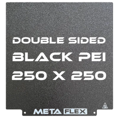 PEI Textured Build Plate - 250mm x 250mm w/ Magnetic Base METAFLEX
