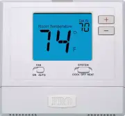 T701 PRO1 IAQ Single Stage 1H / 1C Thermostat Non-Programmable - Sold Each