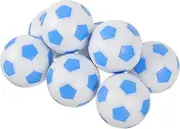 FELTECHELECTR 8pcs Table Football Balls Mini Foosball Replacement Soccer Balls for Tabletop Games for Standard Foosball Tables Compact Design